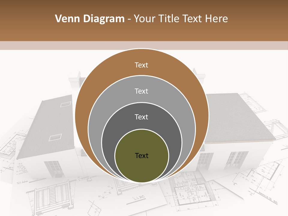 Family Roof Property PowerPoint Template