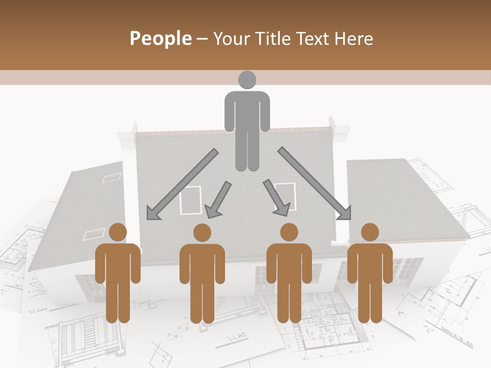 Family Roof Property PowerPoint Template