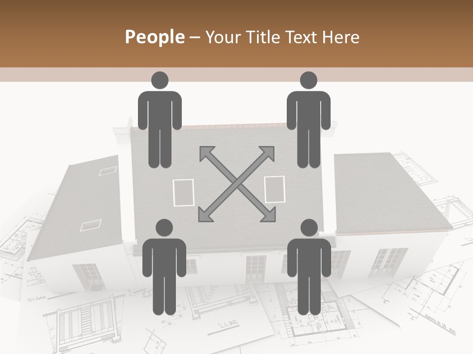 Family Roof Property PowerPoint Template