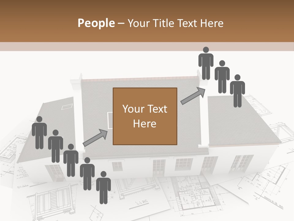 Family Roof Property PowerPoint Template