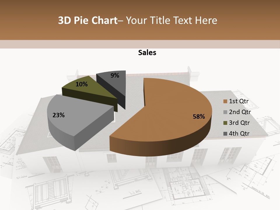 Family Roof Property PowerPoint Template