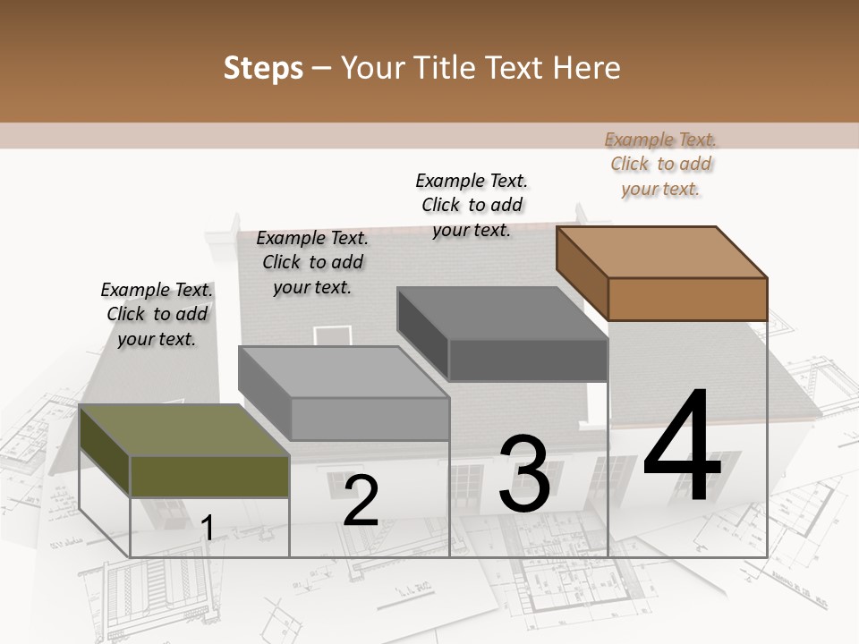 Family Roof Property PowerPoint Template