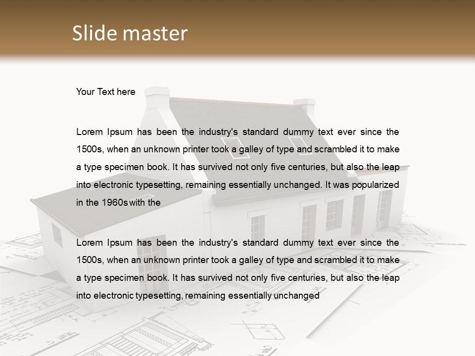 Window Construction Trade PowerPoint Template