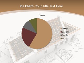 Architecture Plan Domicile PowerPoint Template