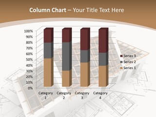 Architecture Plan Domicile PowerPoint Template