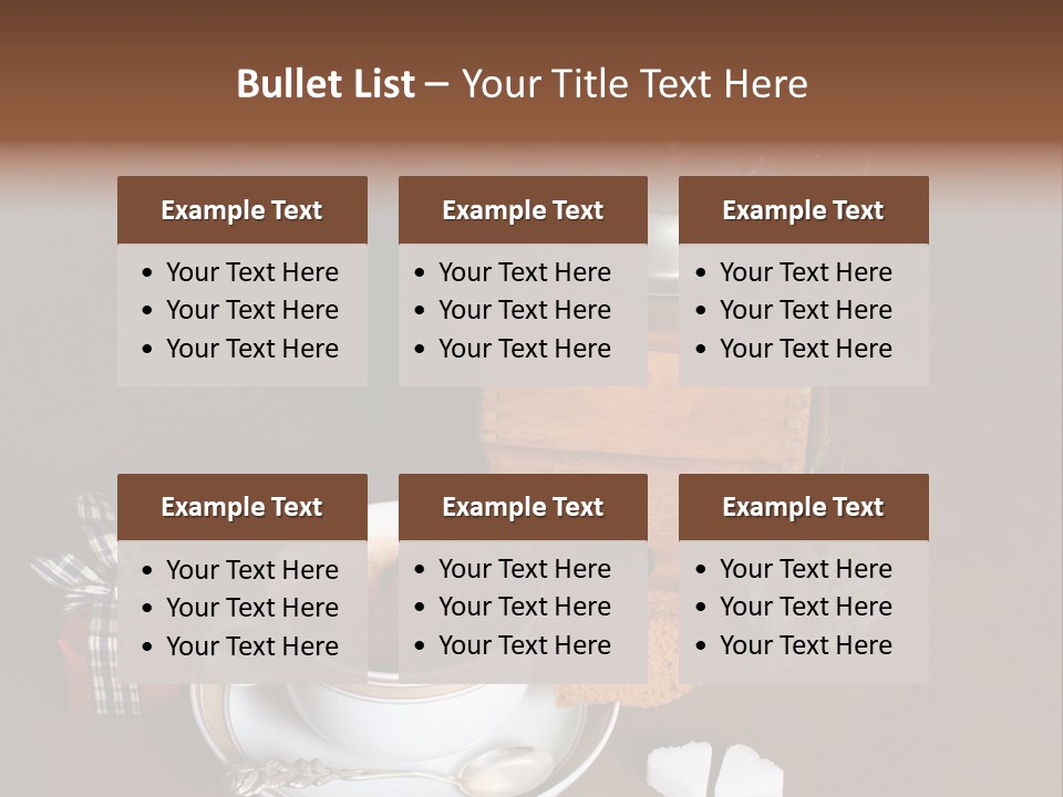 Drink Cafe Morning PowerPoint Template