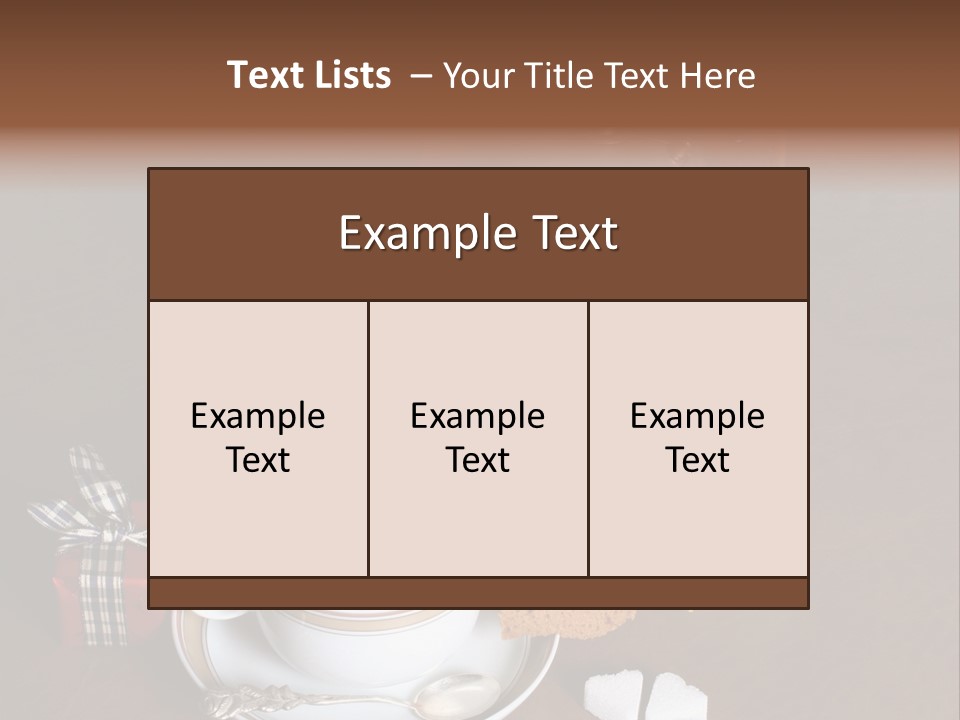 Drink Cafe Morning PowerPoint Template