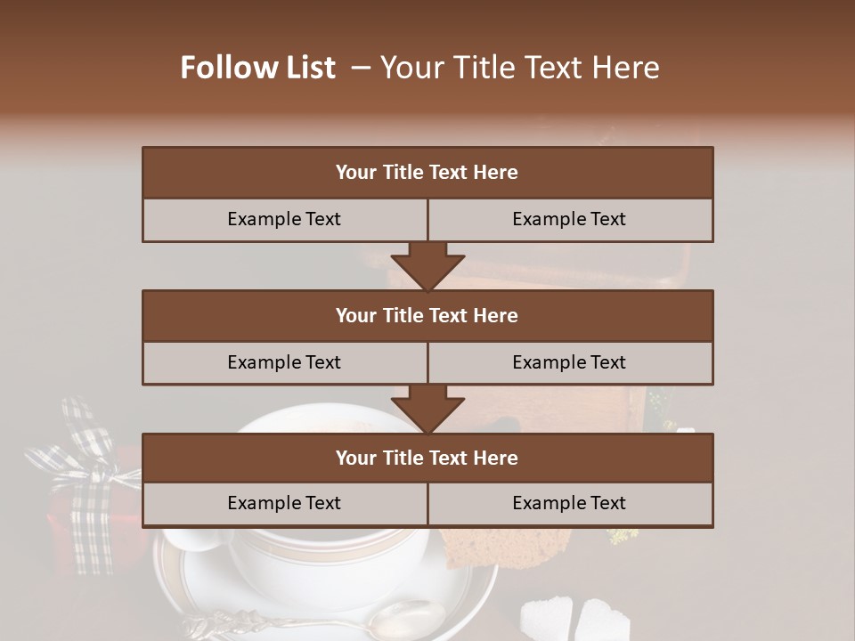 Drink Cafe Morning PowerPoint Template
