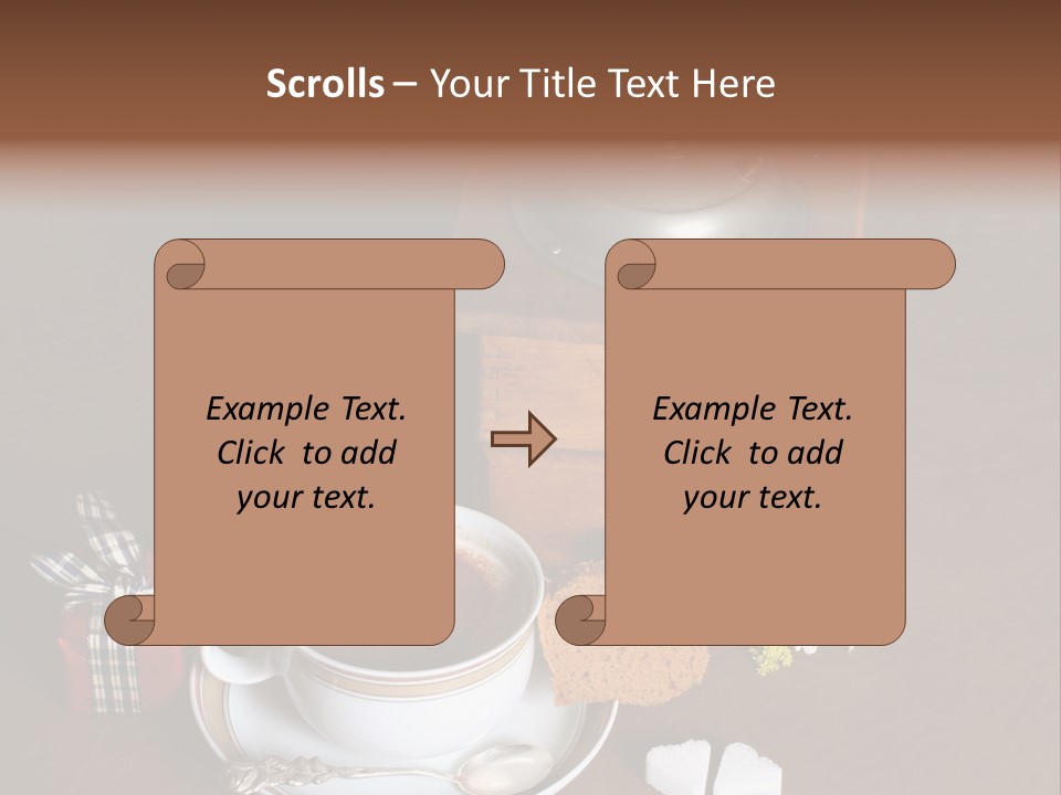 Drink Cafe Morning PowerPoint Template