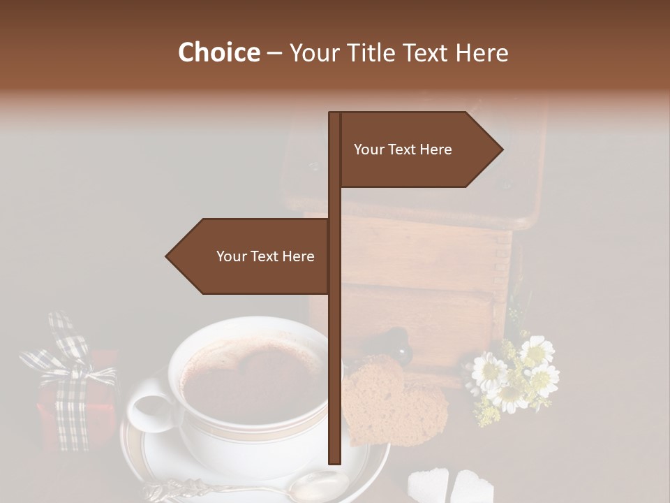 Drink Cafe Morning PowerPoint Template