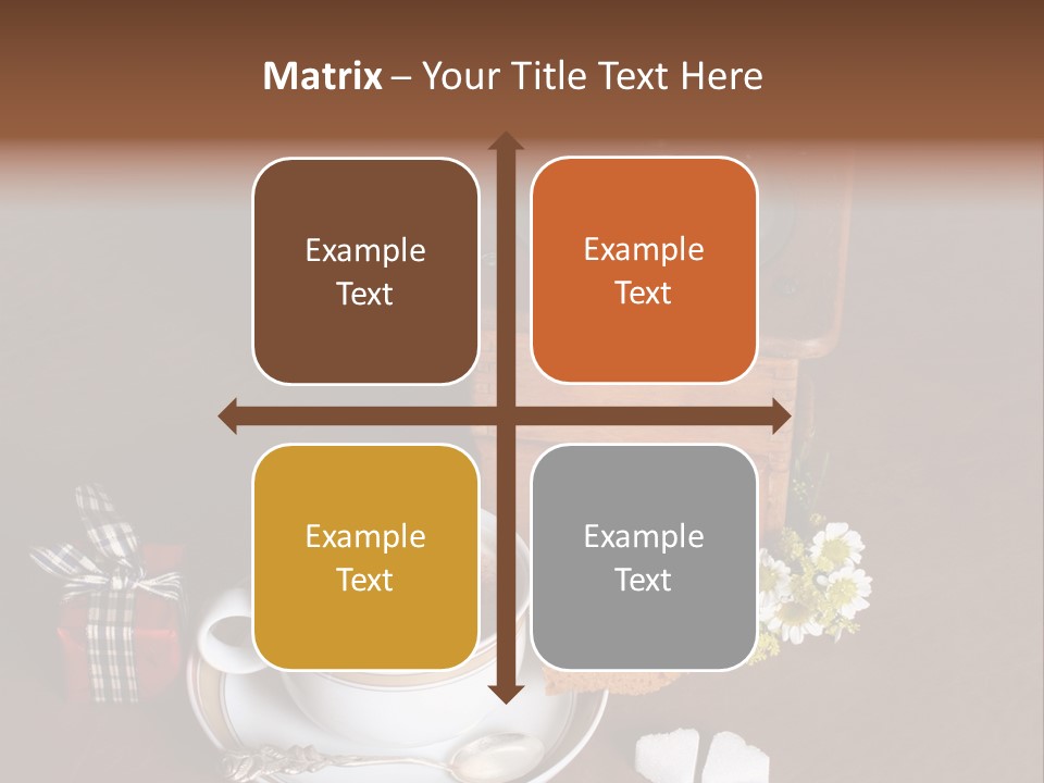 Morning Cream Grinder PowerPoint Template