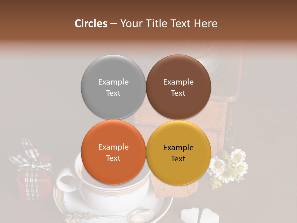 Morning Cream Grinder PowerPoint Template