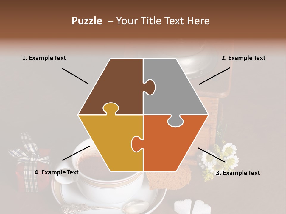 Morning Cream Grinder PowerPoint Template