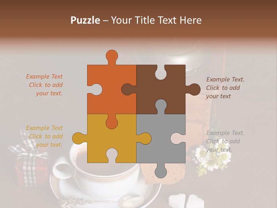 Morning Cream Grinder PowerPoint Template