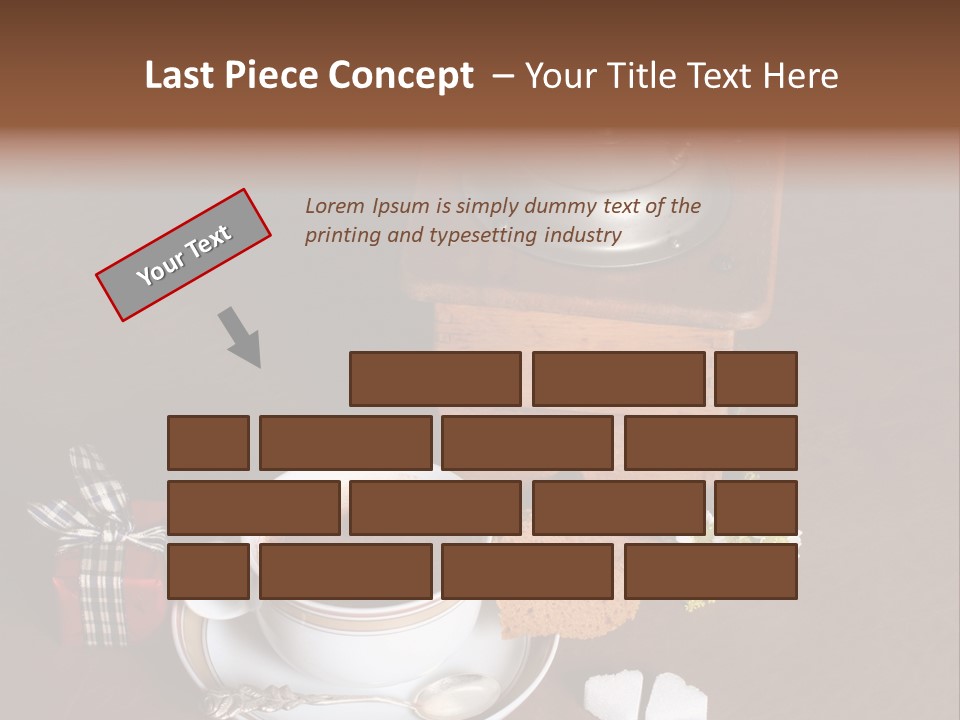 Morning Cream Grinder PowerPoint Template