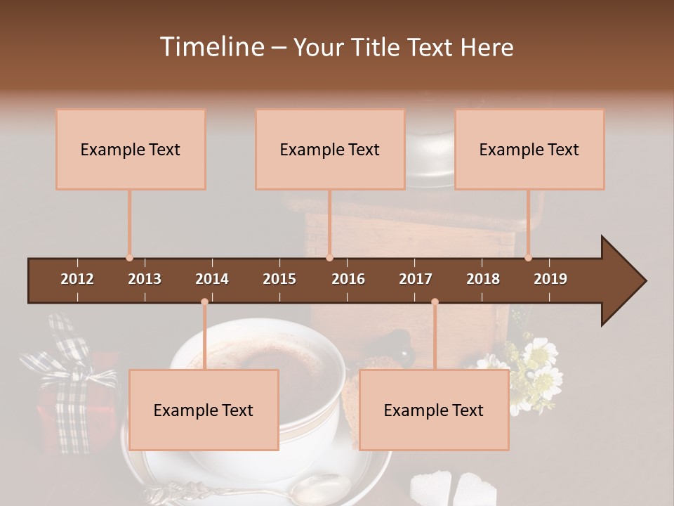 Morning Cream Grinder PowerPoint Template