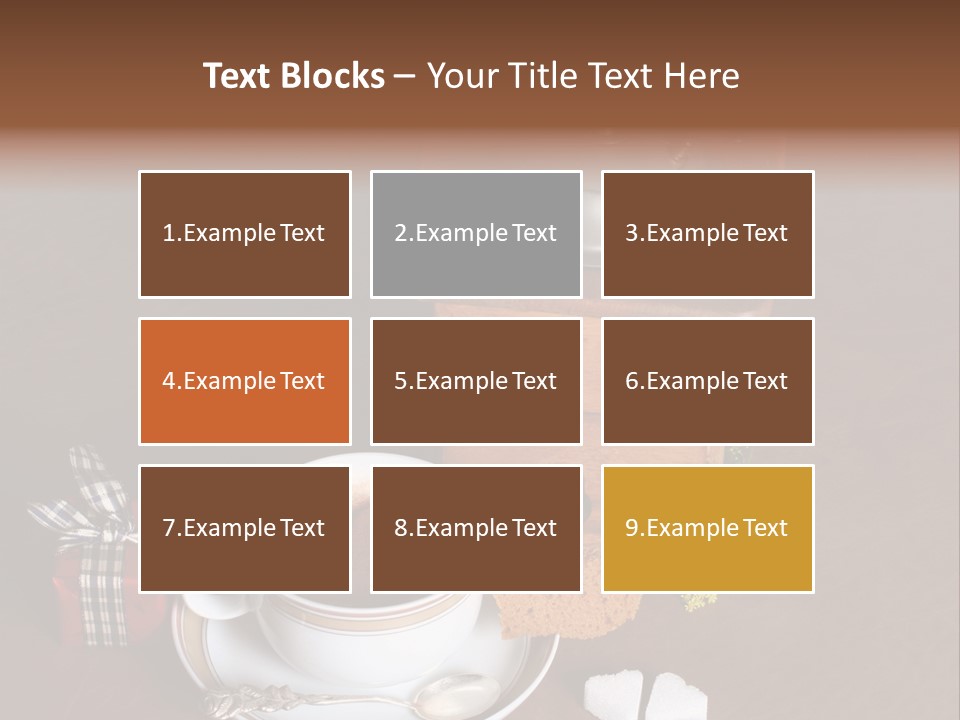 Morning Cream Grinder PowerPoint Template