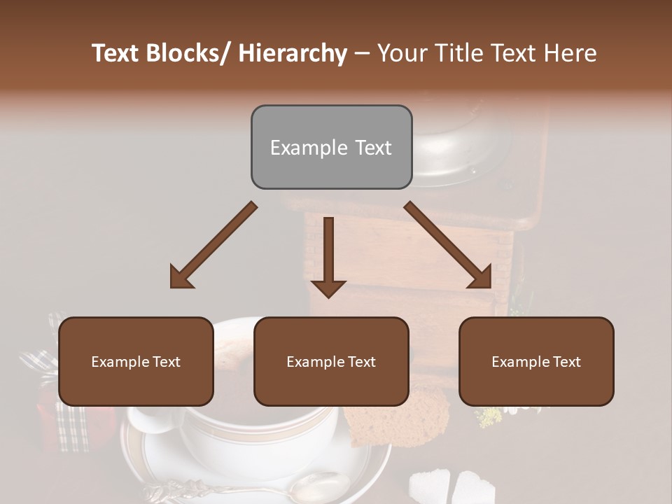 Morning Cream Grinder PowerPoint Template