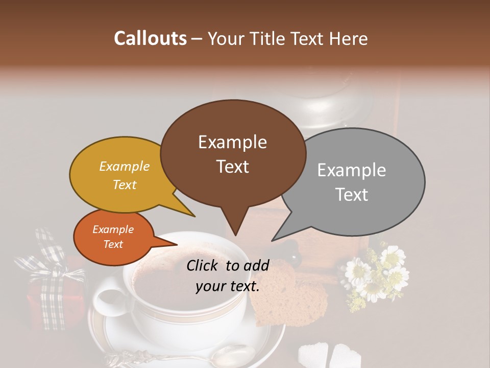 Morning Cream Grinder PowerPoint Template