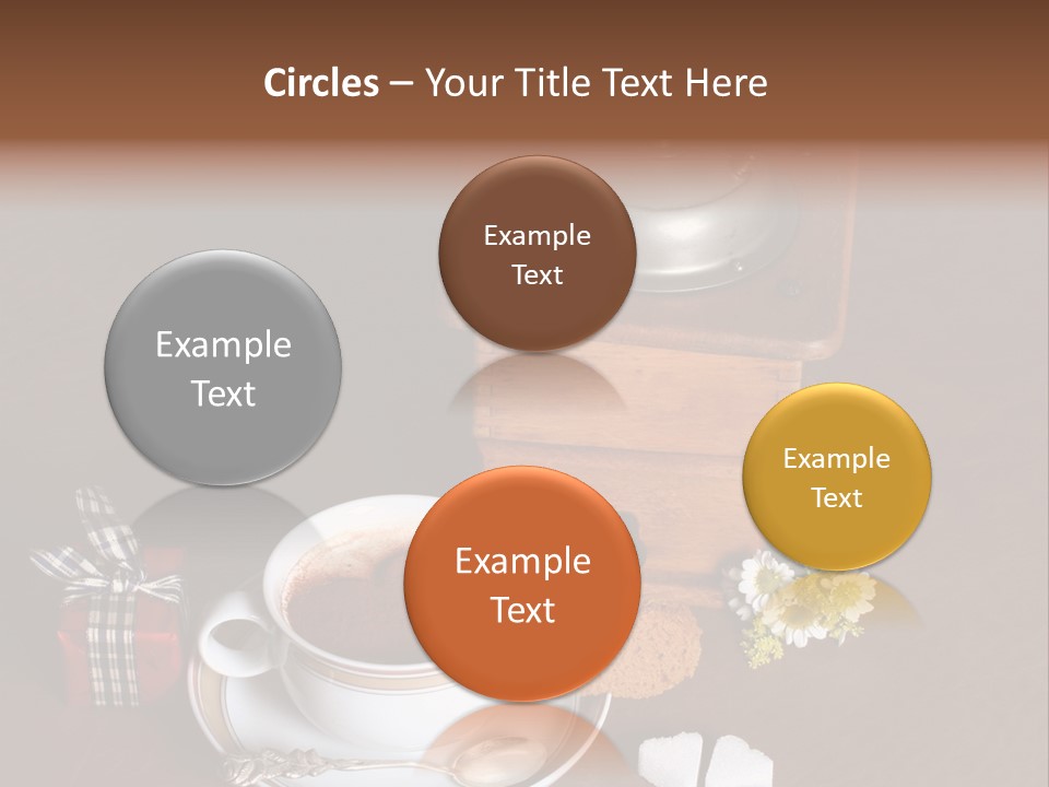 Morning Cream Grinder PowerPoint Template