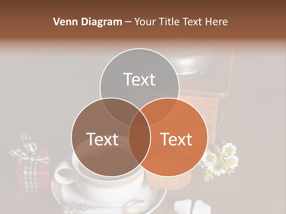 Morning Cream Grinder PowerPoint Template