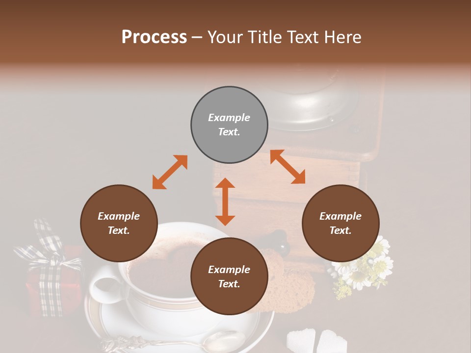 Morning Cream Grinder PowerPoint Template