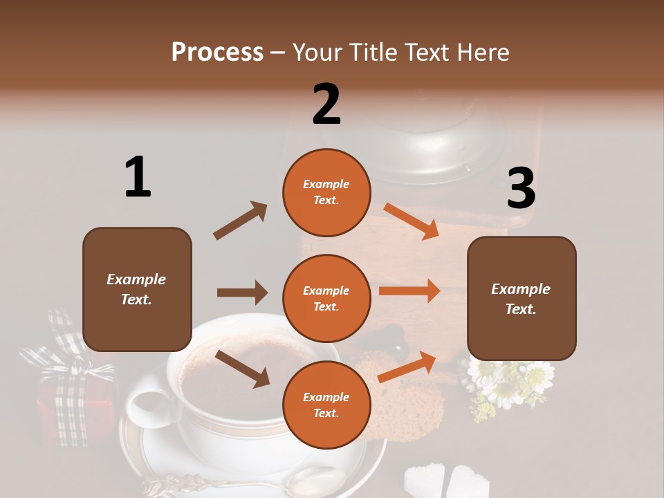 Morning Cream Grinder PowerPoint Template