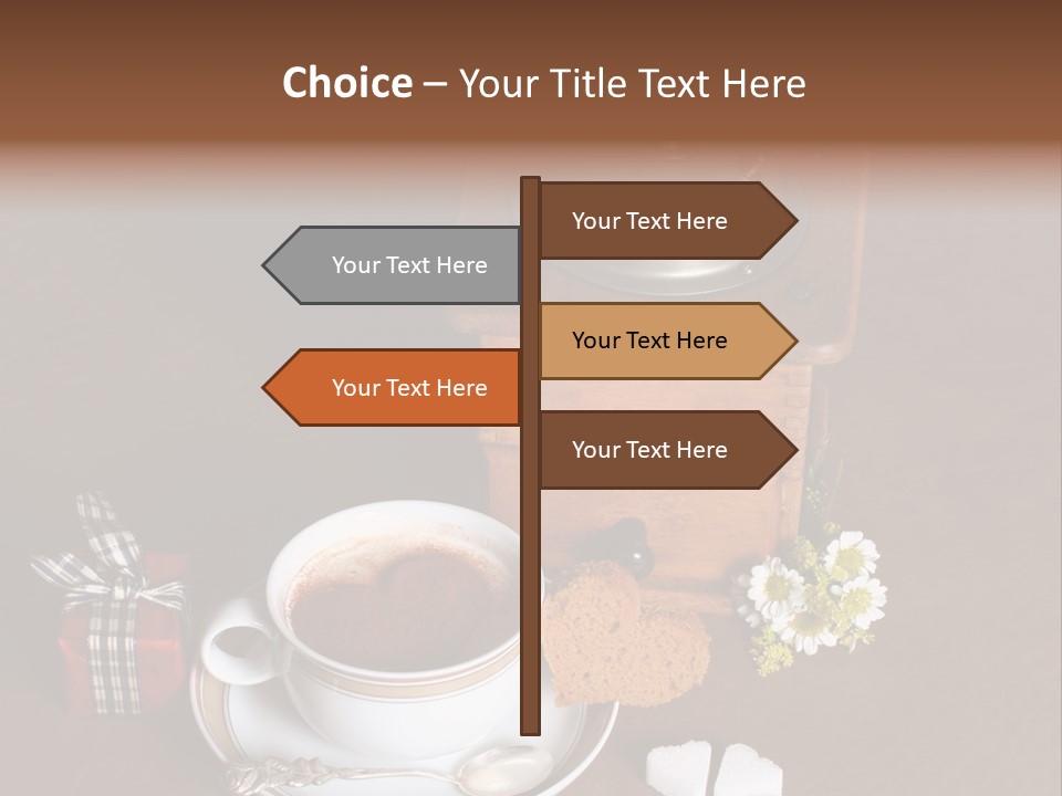 Morning Cream Grinder PowerPoint Template