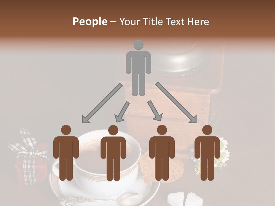 Morning Cream Grinder PowerPoint Template