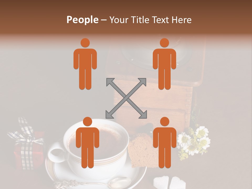 Morning Cream Grinder PowerPoint Template