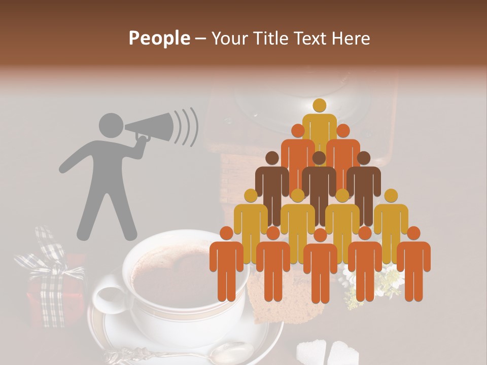 Morning Cream Grinder PowerPoint Template