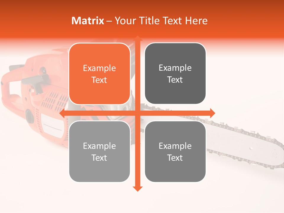 Danger Stump Cut PowerPoint Template