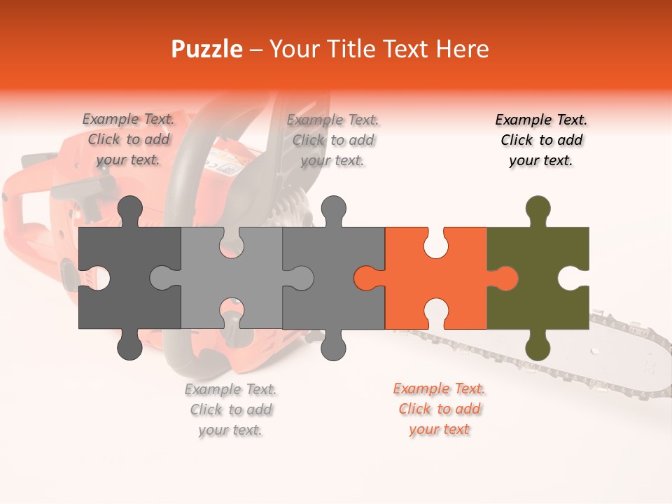 Danger Stump Cut PowerPoint Template