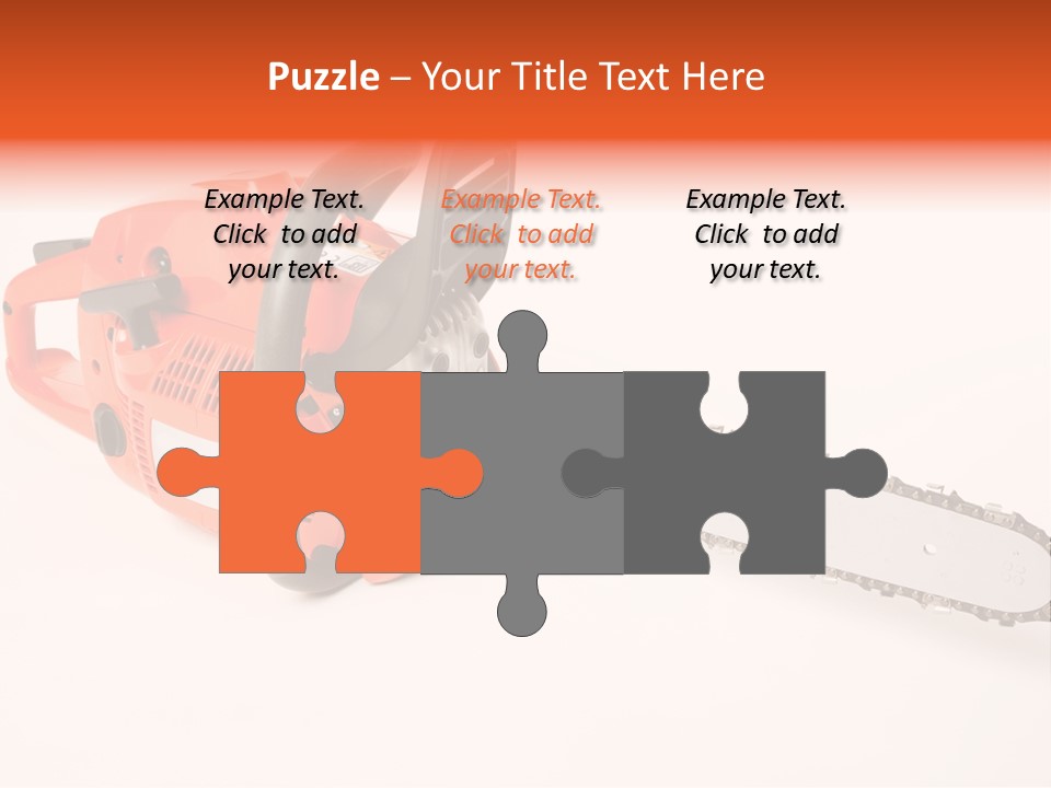 Danger Stump Cut PowerPoint Template