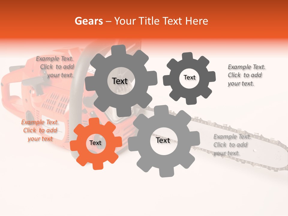 Danger Stump Cut PowerPoint Template