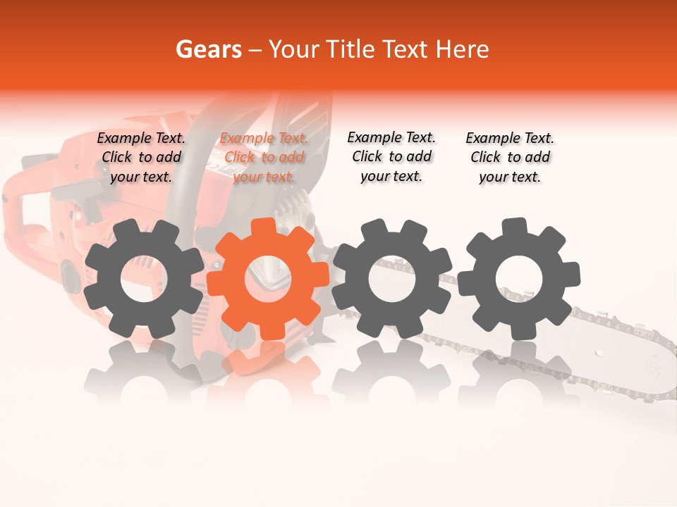 Danger Stump Cut PowerPoint Template