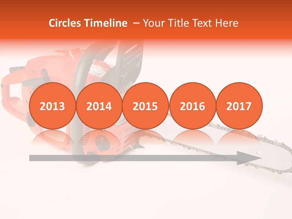 Danger Stump Cut PowerPoint Template