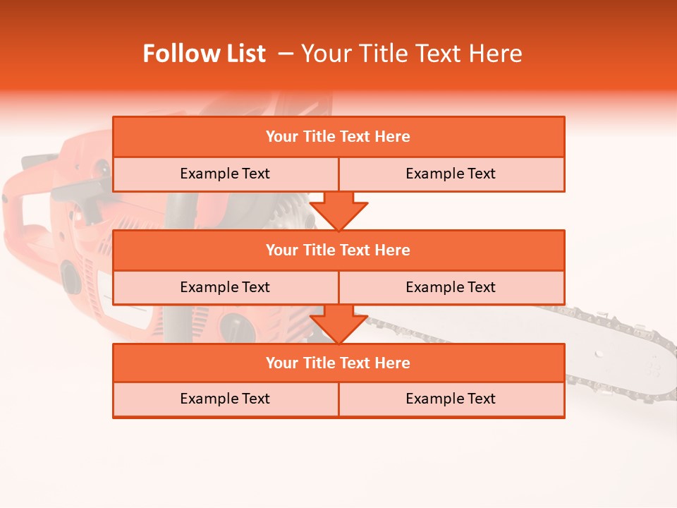 Danger Stump Cut PowerPoint Template