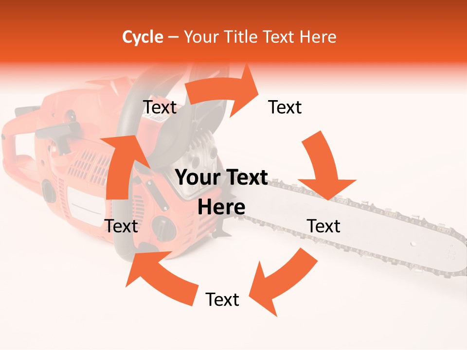 Danger Stump Cut PowerPoint Template
