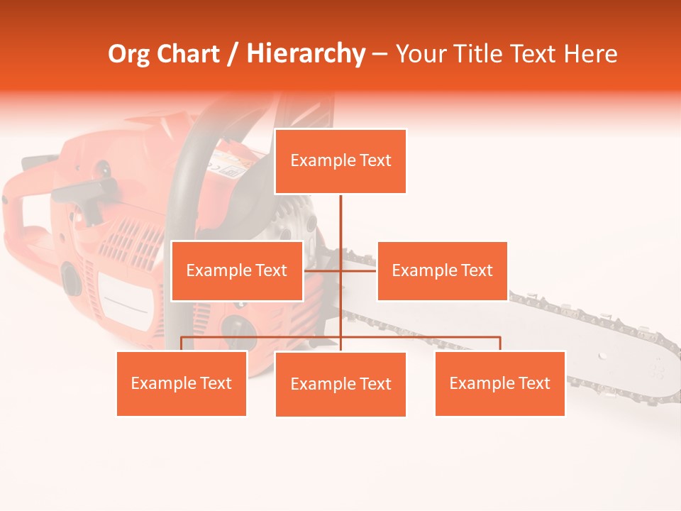 Danger Stump Cut PowerPoint Template