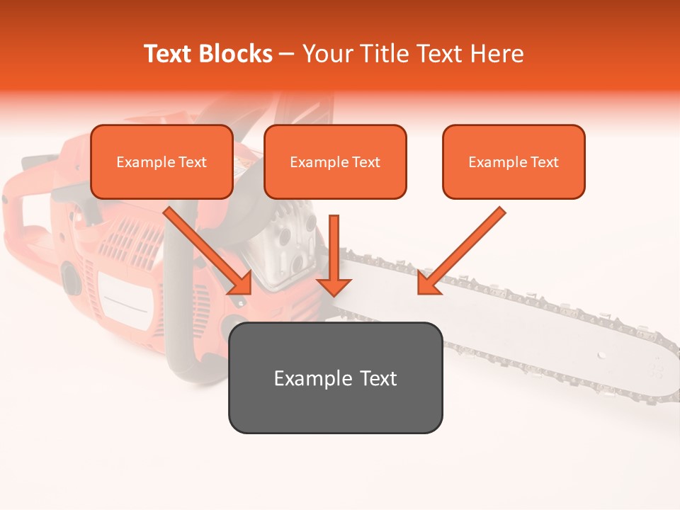 Danger Stump Cut PowerPoint Template