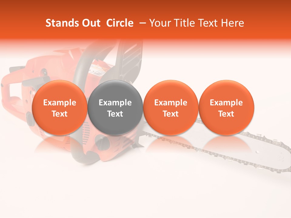 Danger Stump Cut PowerPoint Template