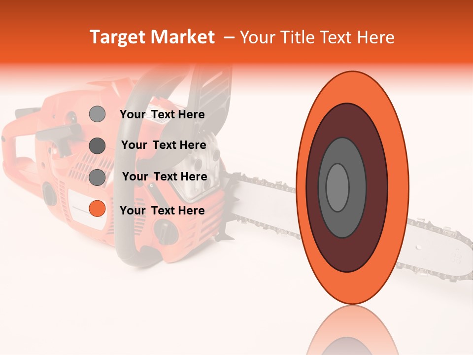 Danger Stump Cut PowerPoint Template