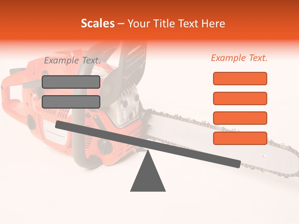 Danger Stump Cut PowerPoint Template