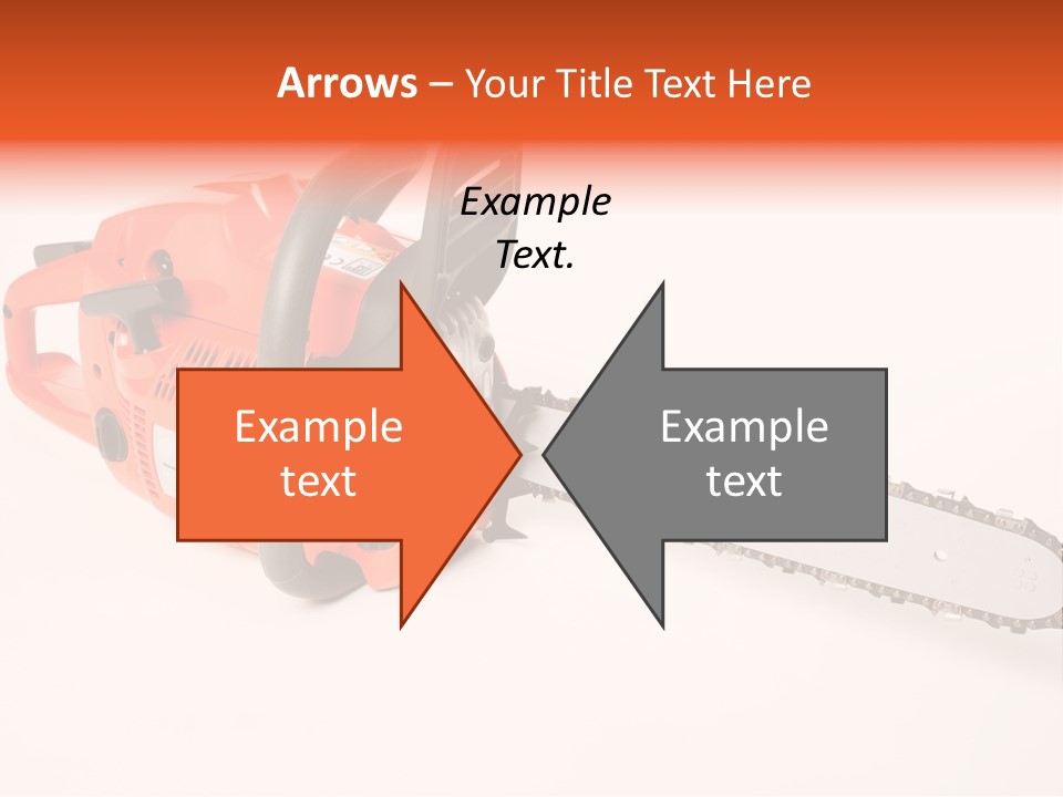 Danger Stump Cut PowerPoint Template