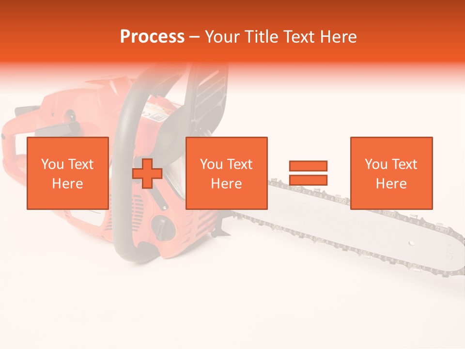 Danger Stump Cut PowerPoint Template