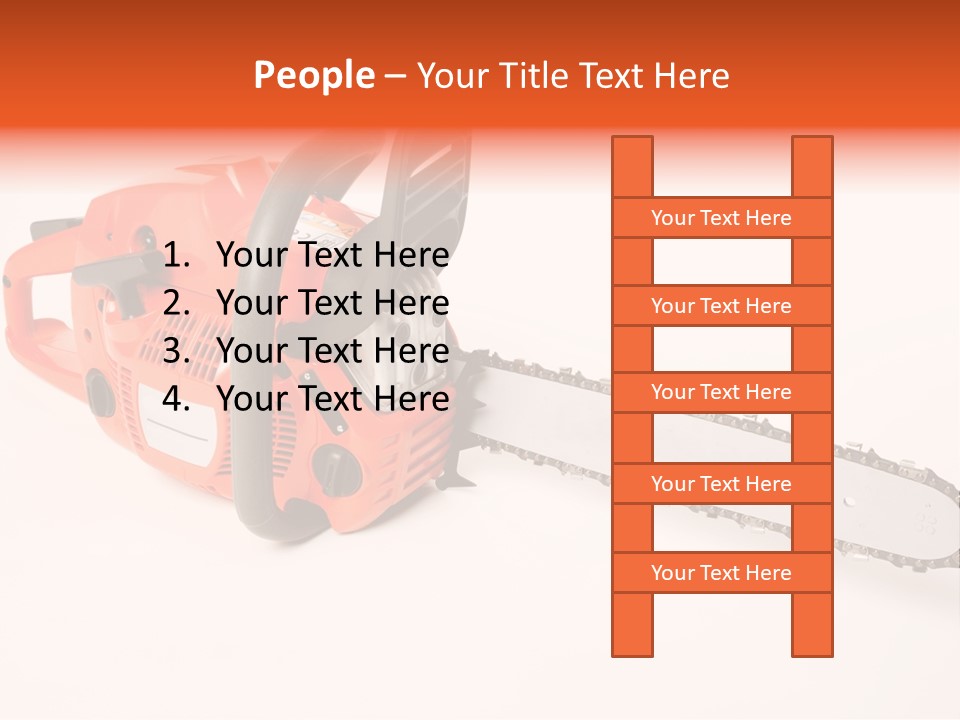 Danger Stump Cut PowerPoint Template
