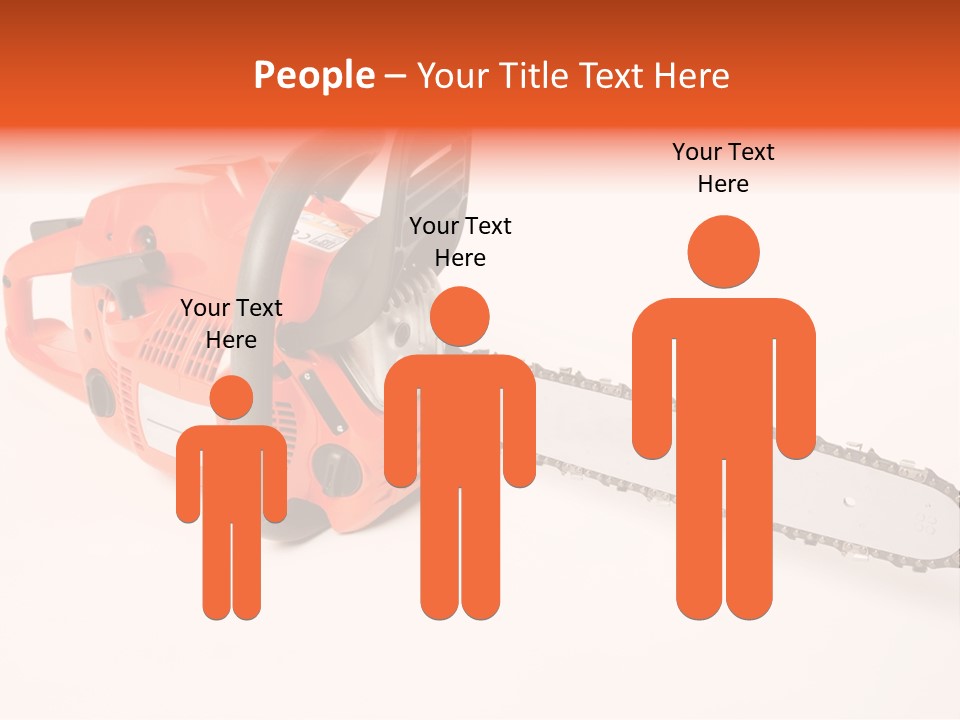 Danger Stump Cut PowerPoint Template
