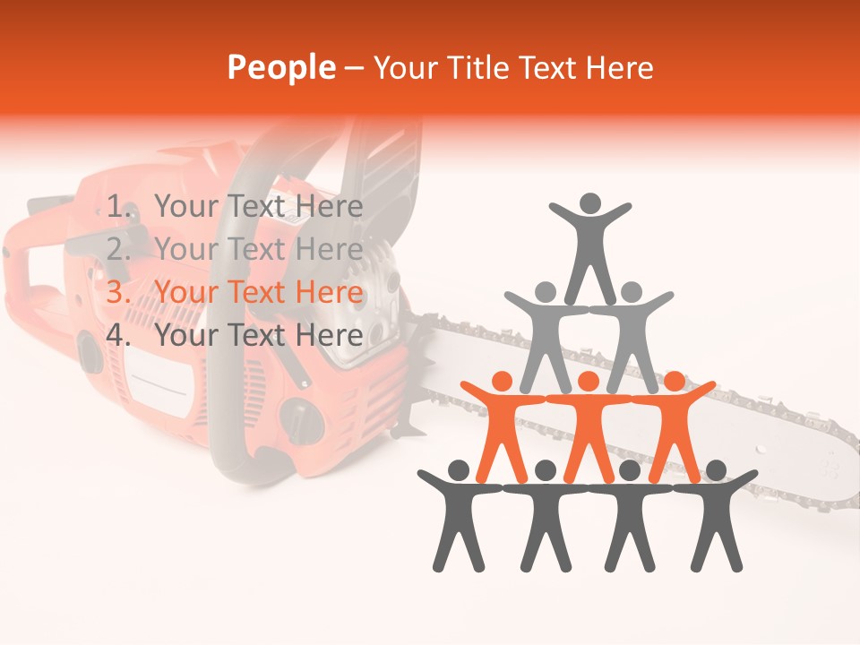 Danger Stump Cut PowerPoint Template