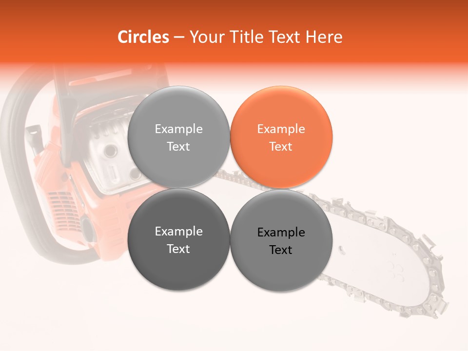 Wood Occupation Isolated PowerPoint Template